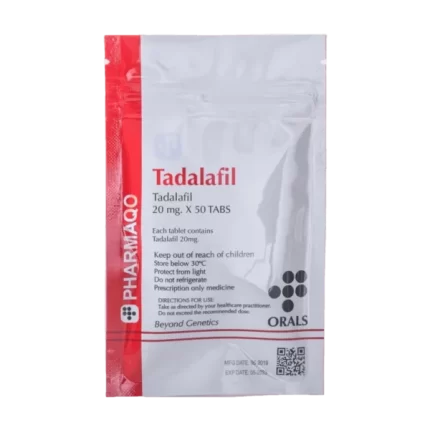 Tadalafil  – 20mg – 50 Tabs